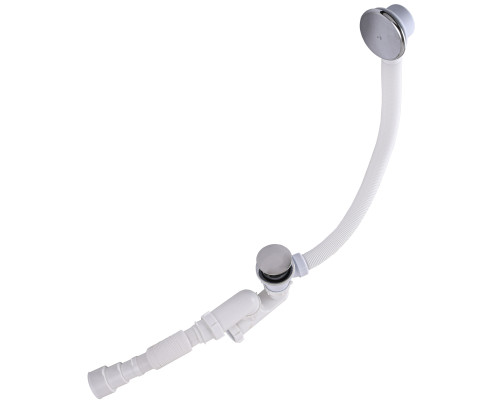 Сифон ″Waterstal″для ванни регульований Click-Clack з гнучкою трубою 32/40/50  (А - 18089)