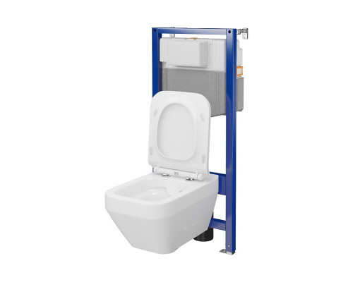КОМПЛЕКТ С30 ІНСТ СИС-МА AQUA 50 QF MEХАН+ CREA  ПРЯМОКУТНИЙ   CLEANON з сид дюр ліфт БЕЗ КНОПКИ
