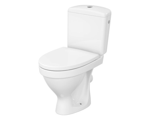 Компакт Cersanit 832 ЕKO II SIMPLEON 010  3/6 з кришкою поліпропілен з металевим кріпленням (UА)