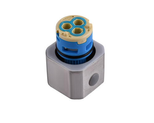 SC-SKU-200-Кран-Букса переключення з квадратною рукояткою. д/душ систем SUS, 3-х ходова