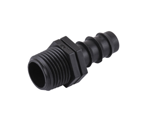 Адаптер для трубки 16мм, РЗ 1/2″ Bradas