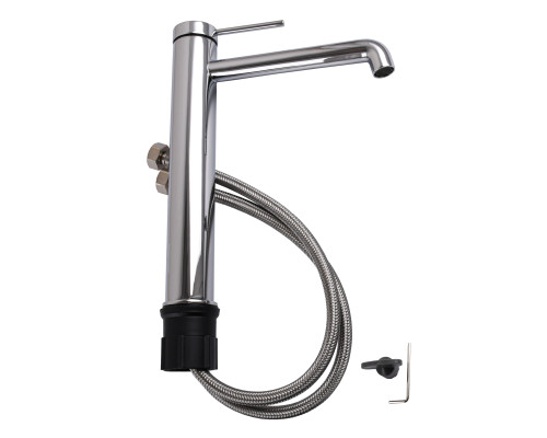 Змішувач для умивальника TOPAZ LOFT TLF 32203-H75-C, Шланги TAQ-M0855