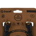 Шланг водяний TUCAI TAQ PREMIUM GRIF 1/2″x1/2″ BВ 0,4м.АНТИКОР. ACB HG-1212-400  (Чорний Мат) 209969