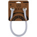 Шланг водяний TUCAI TAQ PREMIUM GRIF 1/2″x1/2″ BВ 0,3м.АНТИКОР. ACB HG-1212-300  (Білий Мат) 209971