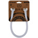 Шланг водяний TUCAI TAQ PREMIUM GRIF 1/2″x1/2″ BВ 0,5м.АНТИКОР. ACB HG-1212-500  (Білий Мат) 209973