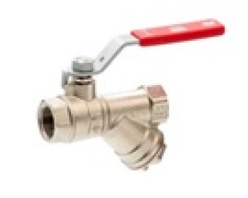 Кран кульовий з фільтром ″ARCO Sena″  1″ вн./вн.         152305          (Ручка)