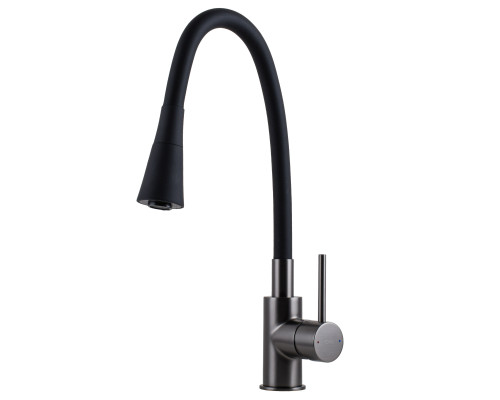 Змішувач для кухні TOPAZ LOFT TLF 8854-H39-GP-B01, Шланги TAQ-M0855