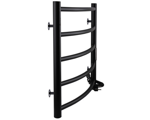 Рушникосушарка UNIO LD ЕU 500-500-5 BLK Драбинка Дуга електро чорна