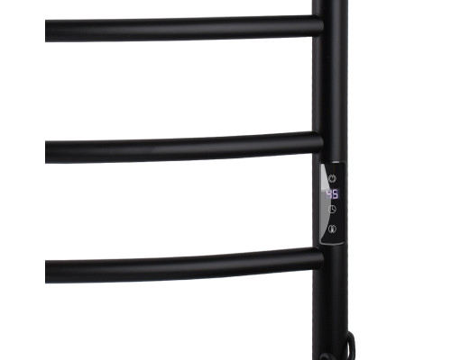 Рушникосушарка UNIO LD ЕU 700-500-7 BLK Драбинка Дуга електро чорна