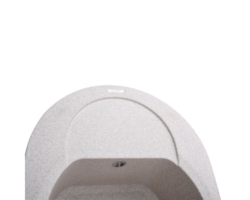 Гранітна мийка Globus Lux MORAINE мигдаль 600х470мм-А0008
