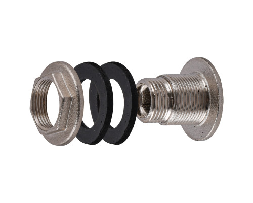 Врізання в бак 1/2″З нікельоване посилене NO303R OPTIMUM