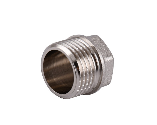 Заглушка 1/2″З нікельована під пломбу NC302P OPTIMUM