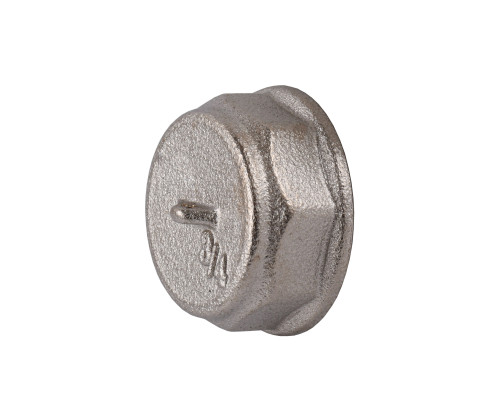 Заглушка 3/4″В нікельована під пломбу NC401P OPTIMUM