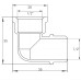 Кутник 1/2″ВЗ нікельований NL333S OPTIMUM