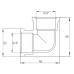 Кутник 3/4″ВВ нікельований NL441S OPTIMUM