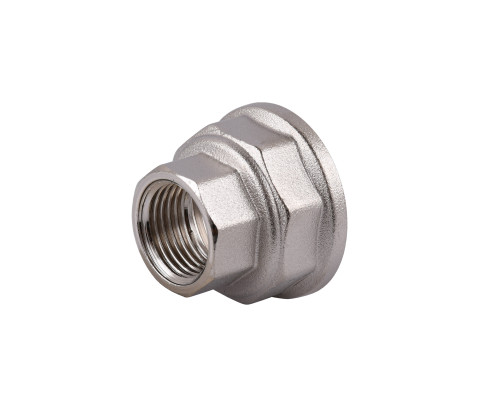 Муфта редукційна 1″х1/2″ВВ нікельована NM531L OPTIMUM