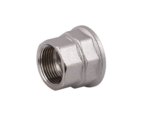 Муфта редукційна 1″х3/4″ВВ нікельована восьмигранна NM541O OPTIMUM