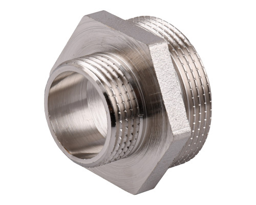 Ніпель редукційний 1 1/2″х1″ЗЗ нікельований NN752S OPTIMUM