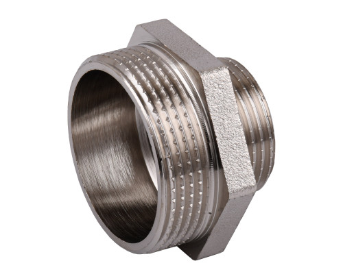 Ніпель редукційний 1 1/2″х1″ЗЗ нікельований NN752S OPTIMUM