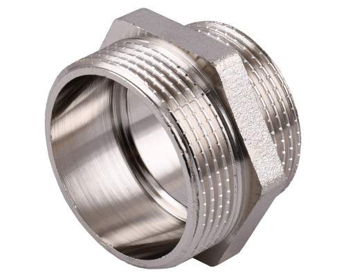 Ніпель редукційний 1 1/2″х1 1/4″ЗЗ нікельований NN762S OPTIMUM