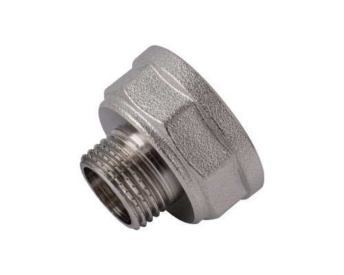 Перехідник редукційний 1″х1/2″ВЗ нікельований восьмигранний NK533O OPTIMUM