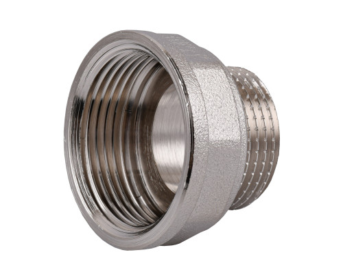 Перехідник редукційний 1 1/4″х1″ВЗ нікельований восьмигранний NK653O OPTIMUM