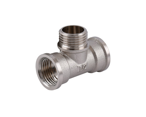 Трійник 1/2″ВЗВ нікельований NT336S OPTIMUM
