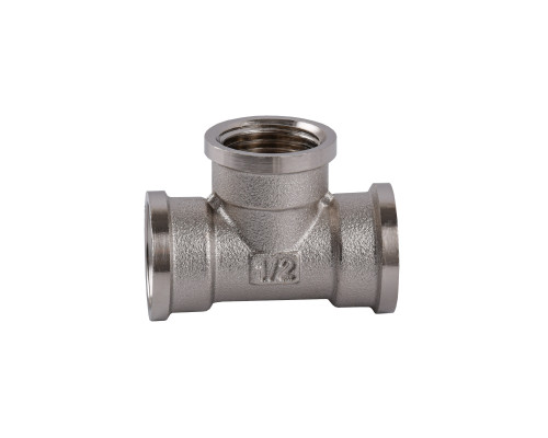 Трійник 1/2″ВЗВ нікельований NT336S OPTIMUM
