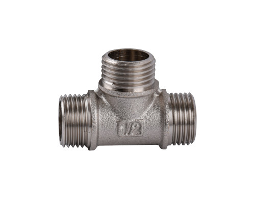 Трійник 1/2″ЗЗЗ нікельований NT332S OPTIMUM
