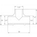Трійник 1/2″ЗЗЗ нікельований NT332S OPTIMUM
