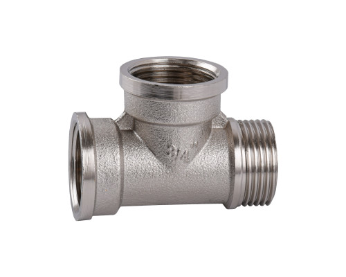 Трійник 3/4″ВВЗ нікельований NT444S OPTIMUM