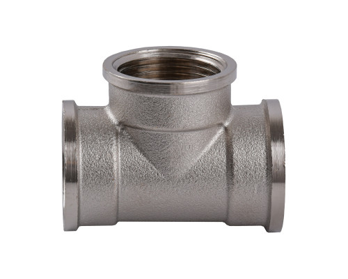 Трійник 1″ВВВ нікельований NT551S OPTIMUM