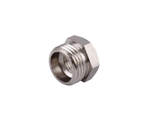 Футорка 1/2″х1/4″ЗВ нікельована (манометр) NF313S OPTIMUM