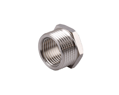 Футорка 3/4″х1/2″ЗВ нікельована NF433S OPTIMUM
