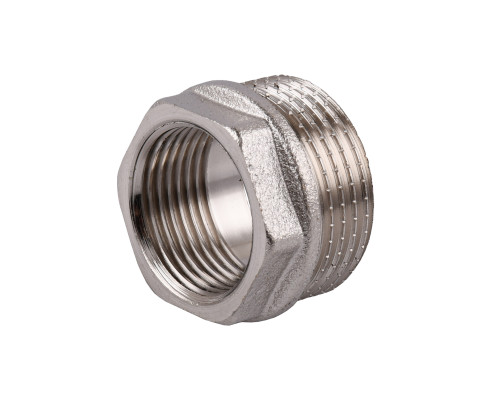 Футорка 1″х3/4″ЗВ нікельована NF543S OPTIMUM