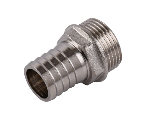 Штуцер 3/4″З 20мм нікельований NU4J2S OPTIMUM
