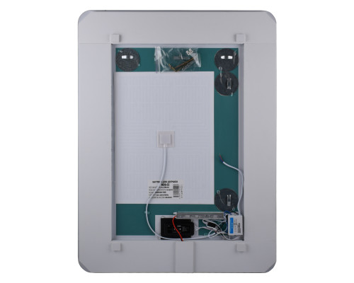 Дзеркало UNIO MRR-04 SQR-RA-S/H 600 x 800 mm LED FL сенсор + підігрів