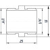 Ніпель 1/4″ЗЗ латунний LN112S OPTIMUM