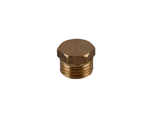 Заглушка 1/4″З латунна LC102S OPTIMUM