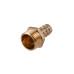 Штуцер  1/2″З 12мм латунний LU3F2S OPTIMUM