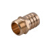 Штуцер  1/2″З 20мм латунний LU3J2S OPTIMUM