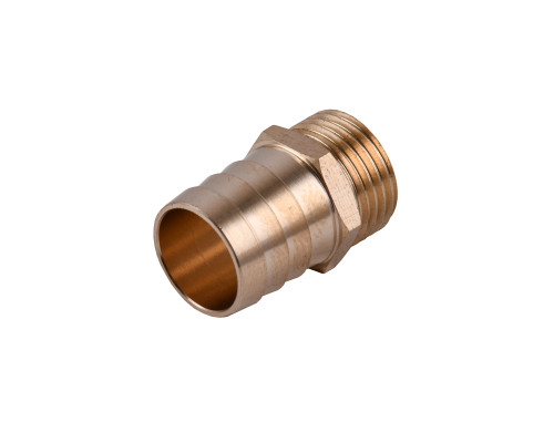 Штуцер  1/2″З 20мм латунний LU3J2S OPTIMUM