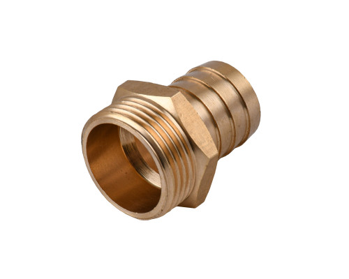 Штуцер  3/4″З 20мм латунний LU4J2S OPTIMUM
