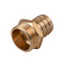 Штуцер  3/4″З 20мм латунний LU4J2S OPTIMUM