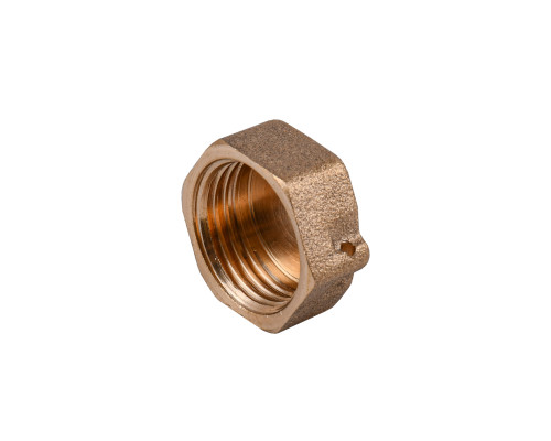 Заглушка 1/2″В латунна під пломбу LC301P OPTIMUM