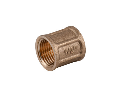 Муфта 1/2″ВВ латунна LM331S OPTIMUM