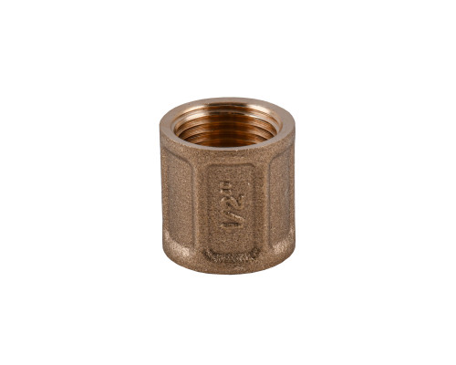 Муфта 1/2″ВВ латунна LM331S OPTIMUM