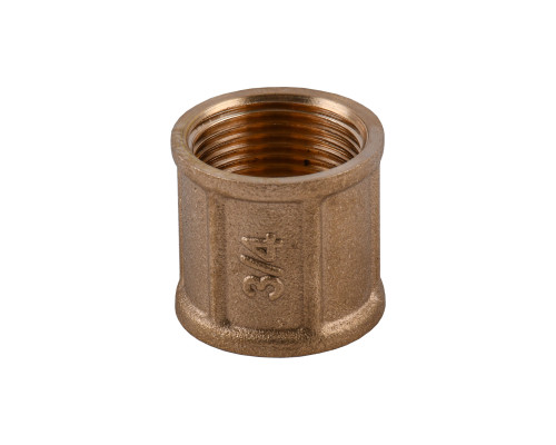 Муфта 3/4″ВВ латунна LM441S OPTIMUM