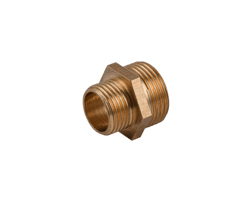 Ніпель редукційний 3/4″х1/2″ЗЗ латунний LN432S OPTIMUM