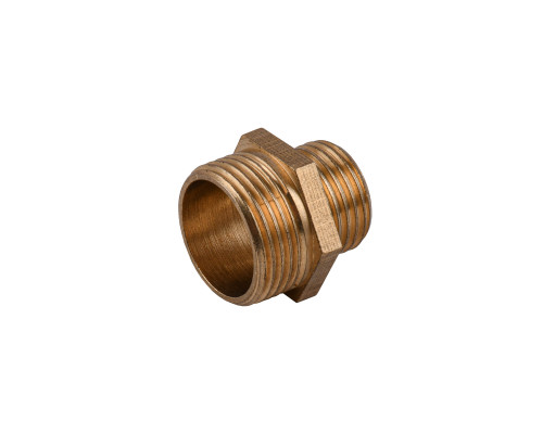 Ніпель редукційний 3/4″х1/2″ЗЗ латунний LN432S OPTIMUM